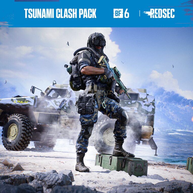 Tsunami Clash Pack - Battlefield™ 6 and REDSEC