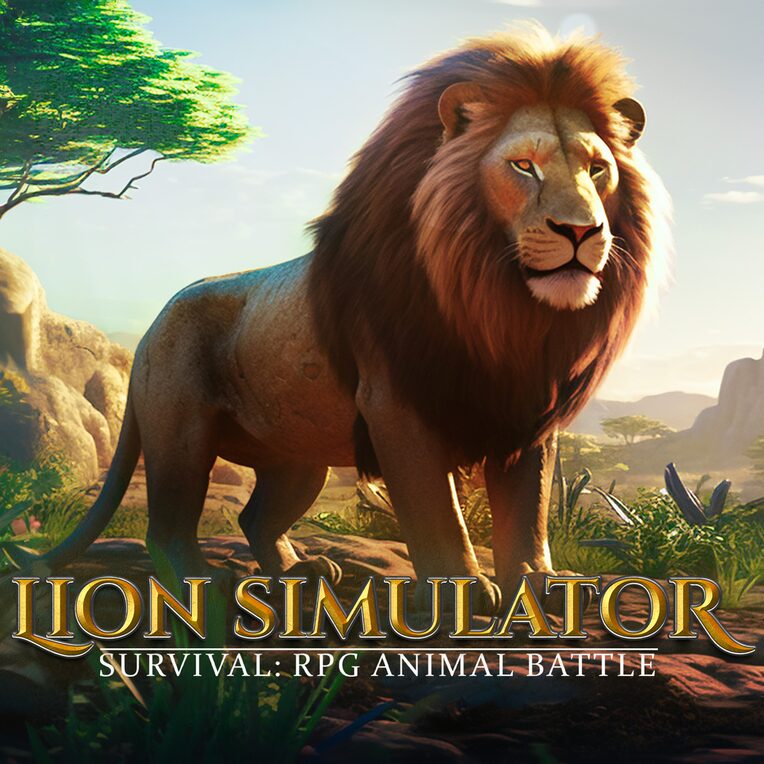 Lion Simulator Survival: RPG Animal Battle