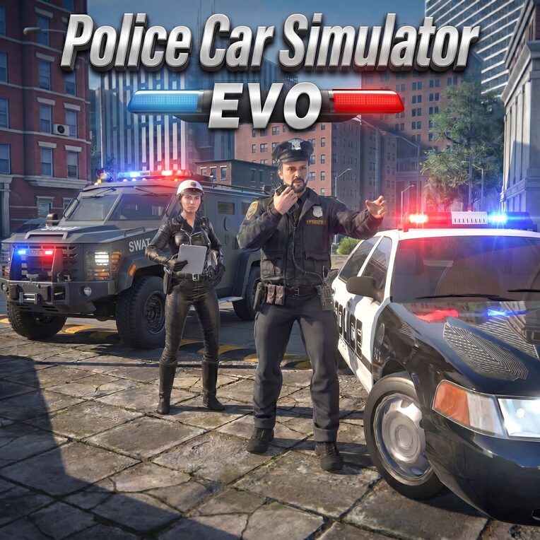 Police Car Simulator : EVO