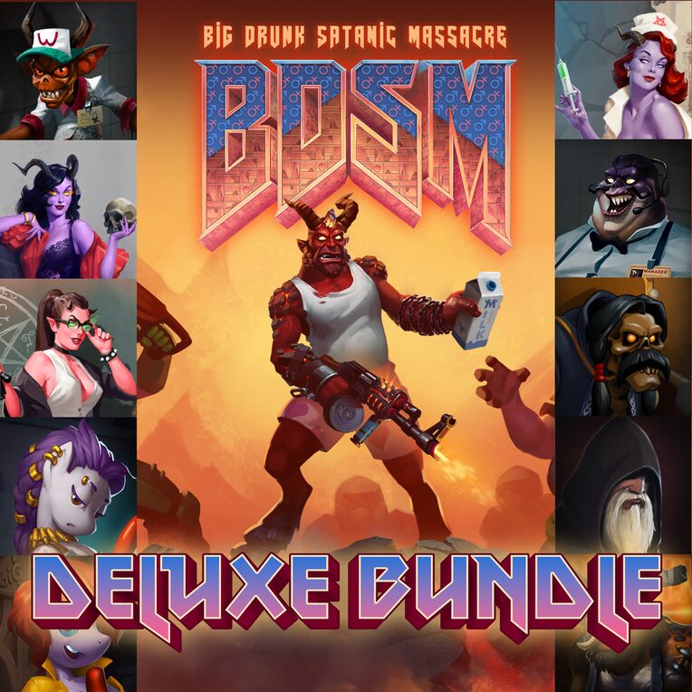 BDSM: Big Drunk Satanic Massacre — Deluxe Bundle