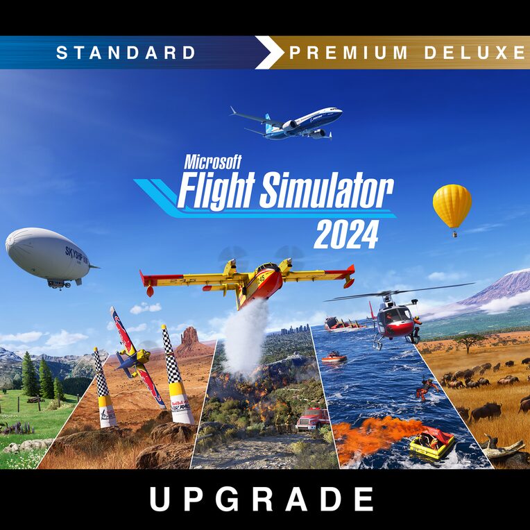Microsoft Flight Simulator 2024 Standard to Premium Deluxe Upgrade